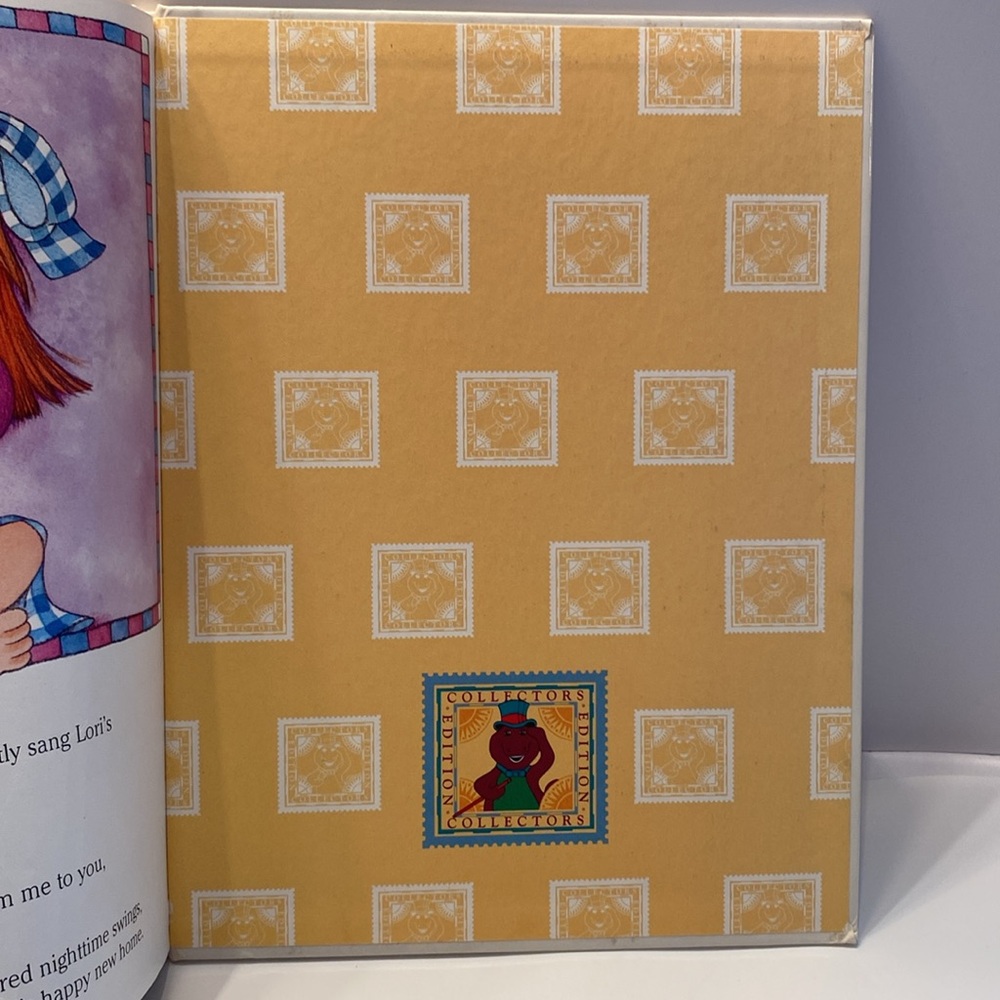 Vintage 1992 Book- Just Imagine- with Barney. Written by: Mary Shrode - Picture 12 of 16